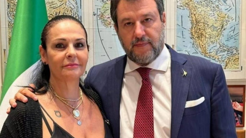 Daniela Di Maggio e Matteo Salvini - Foto Instagram - Retesei.com