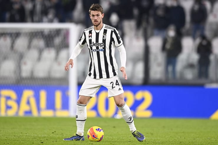 Daniele Rugani in campo con la maglia della Juventus - Foto LaPresse - Retesei.com