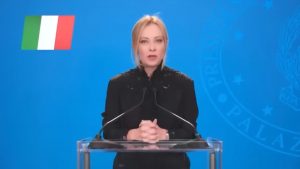 Giorgia Meloni in una recente apparizione pubblica - Foto YouTube - Retesei.com