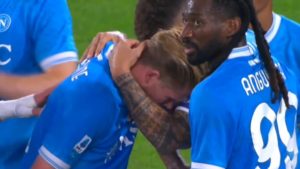 Kevin de Bruyne in lacrime - Frame YouTube - Retesei.com