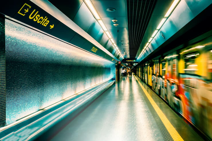 La metropolitana di Napoli - Foto Pexels - Retesei.com