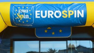 Il logo dell'Eurospin - Foto dalla pagina Facebook - Retesei.com