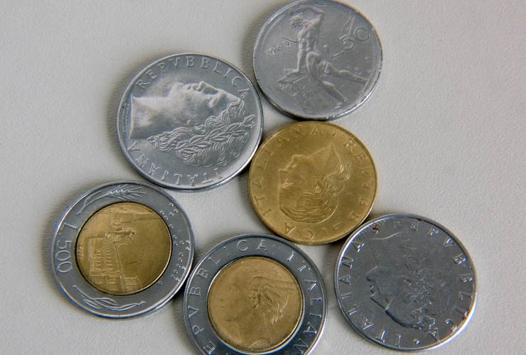 Le monete in lire