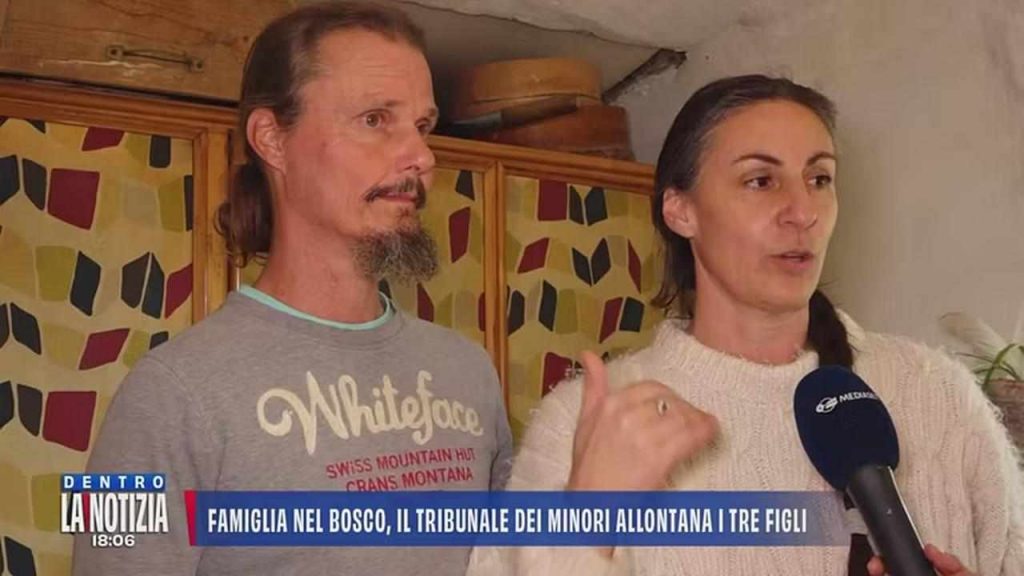 Famiglia nel bosco, il super testimone ha parlato delle condizioni dei bambini: così non possono vivere | Preoccupazione altissima
