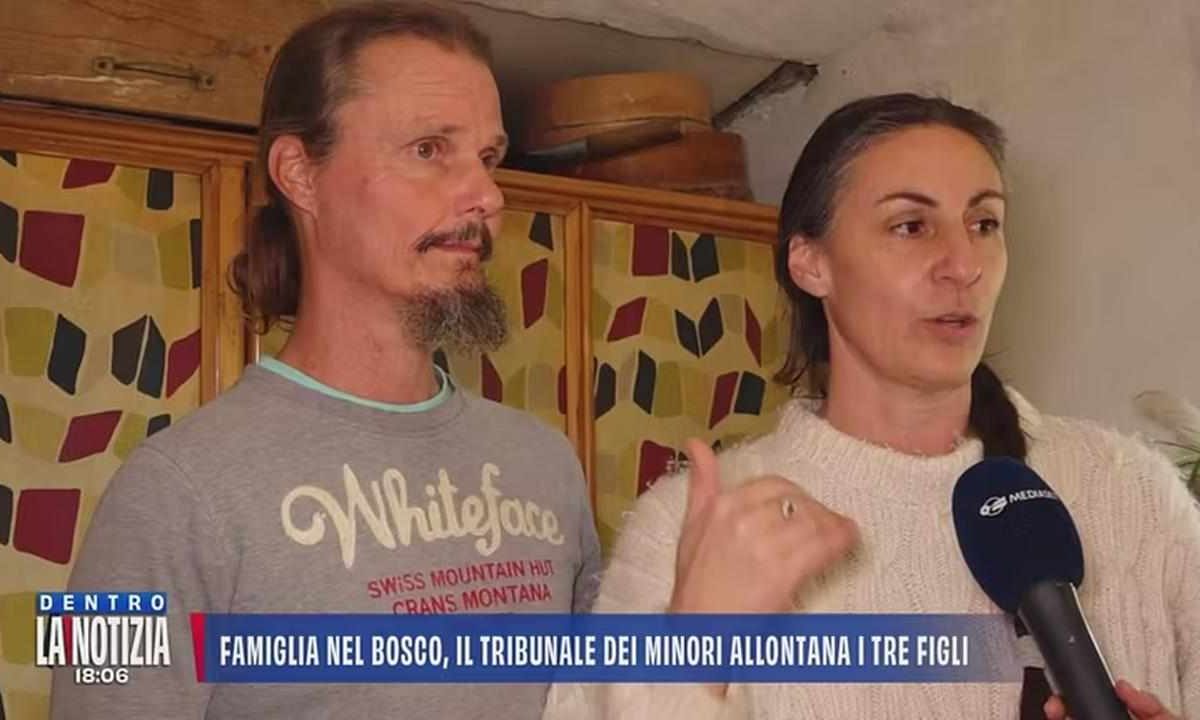 Famiglia nel bosco, il super testimone ha parlato delle condizioni dei bambini: così non possono vivere | Preoccupazione altissima